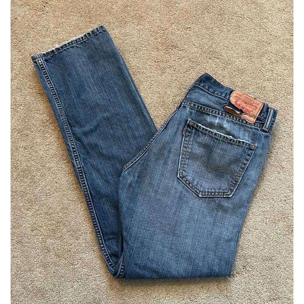 Levi's 505 Straight Fit Jeans / Men's 33 x 34